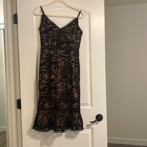 lulus lace midi dress